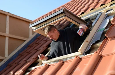 Pose de fenêtres de toit Velux à Leymen